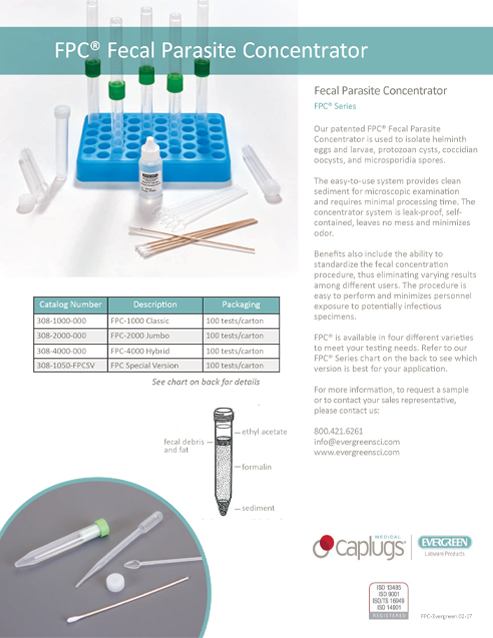 FPC Fecal Parasite Concentrator